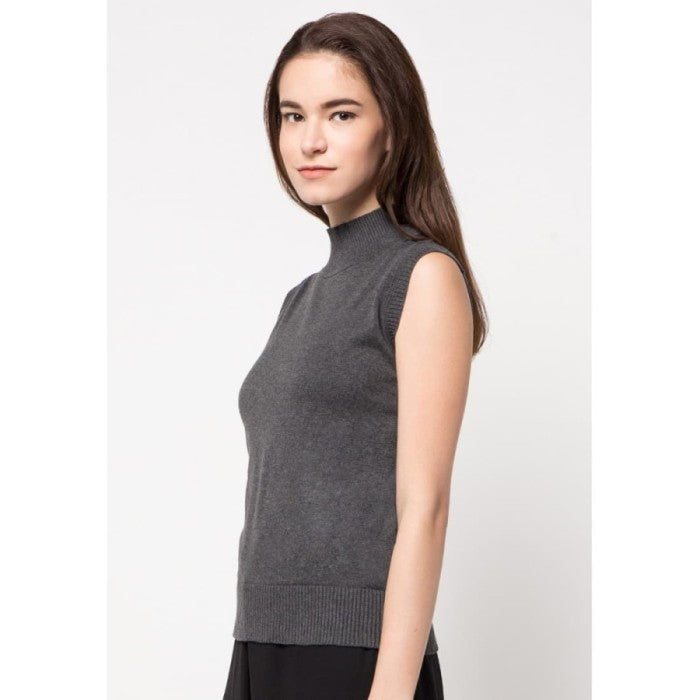 Noir Sur Blanc Popy M Neck Dark Grey