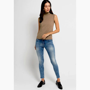 Noir Sur Blanc Popy M Neck Brownmel