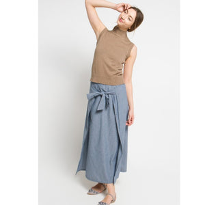 Noir Sur Blanc Popy M Neck Brownmel