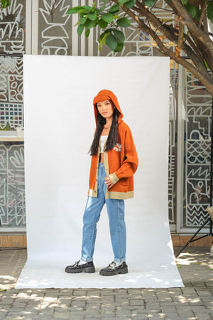 Noir Sur Blanc Popomangun Fleur Cardigan