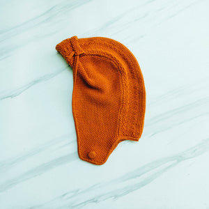 Noir Sur Blanc Popomangun Bomber Hat Brick