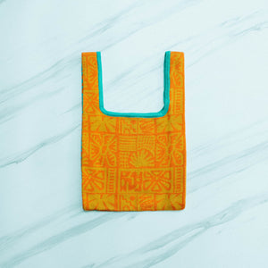 Noir Sur Blanc Popomangun Shopping Bag Yellow