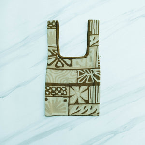 Noir Sur Blanc Popomangun Shopping Bag Choco