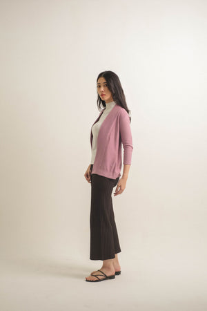 Tyra Cardigan Mauve