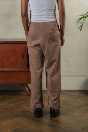 Noir Sur Blanc Men Trousers Mocha