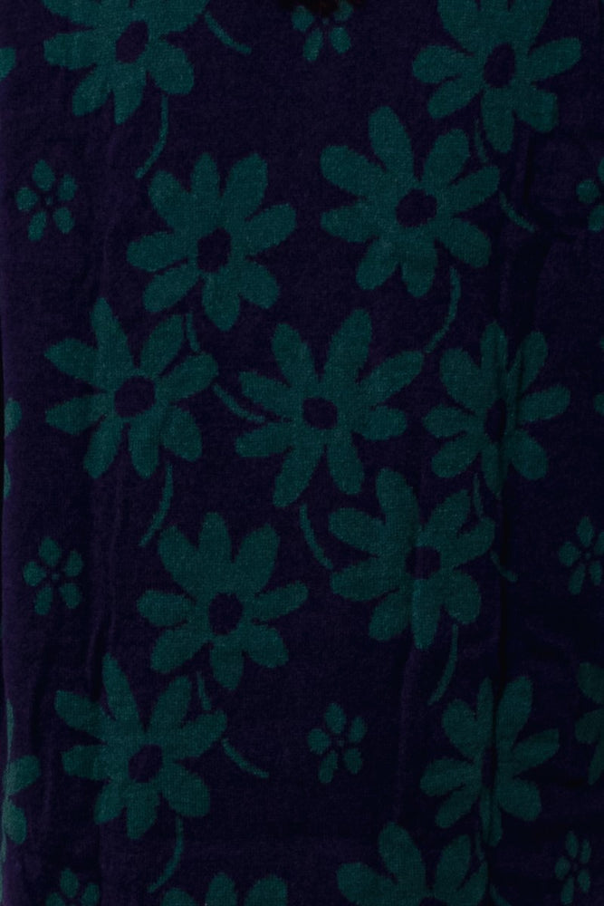 Noir Sur Blanc Pet Flora Jumper