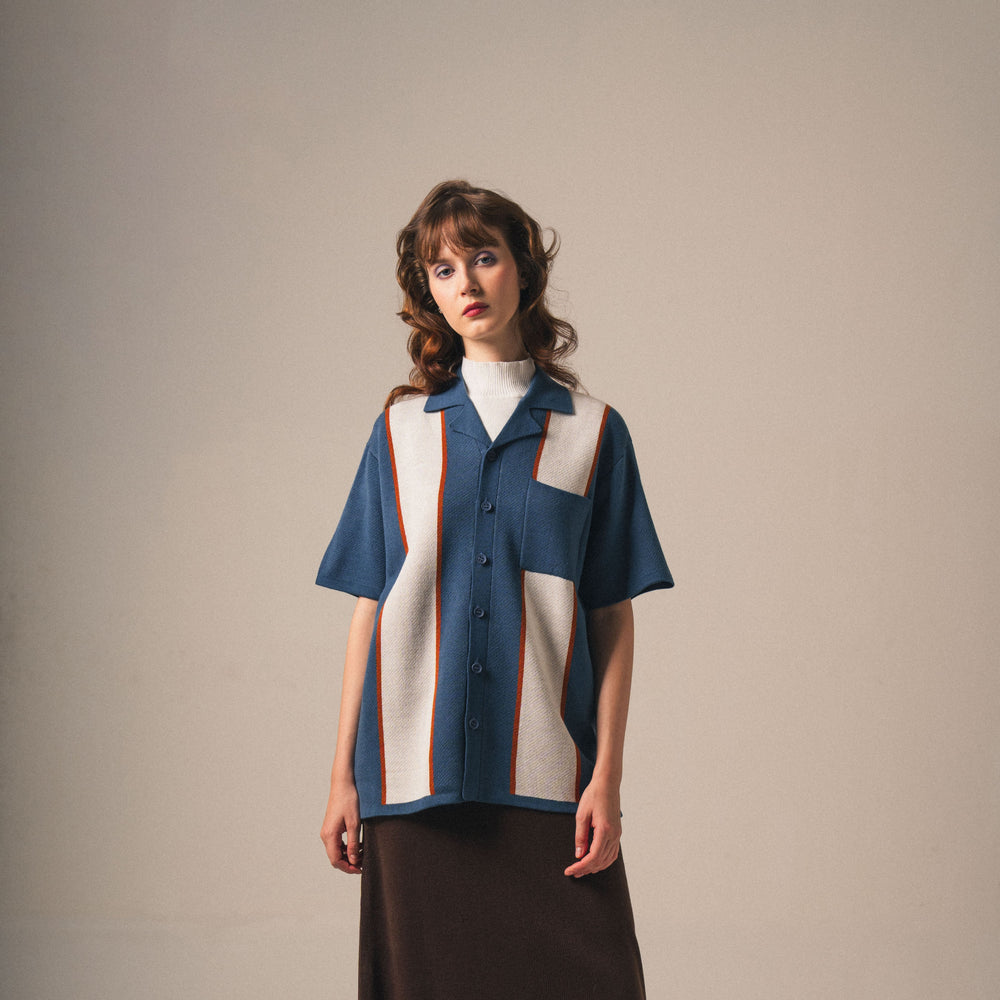 Noir Sur Blanc Soiree SS Shirt Denim