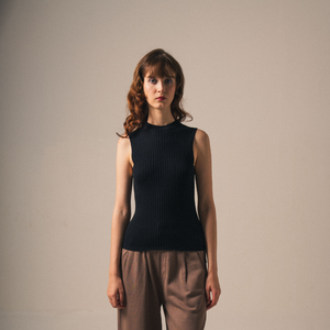 Noir Sur Blanc Tracy Tank Black