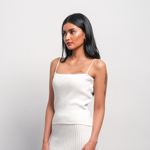 Noir Sur Blanc Speg Tank White