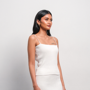 Noir Sur Blanc Speg Tank White