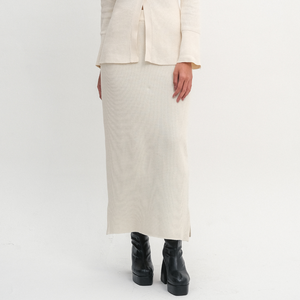 Noir Sur Blanc Ruya Skirt Ivory
