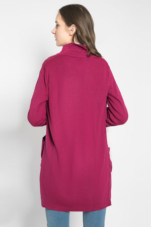 Milano Coat Burgundy
