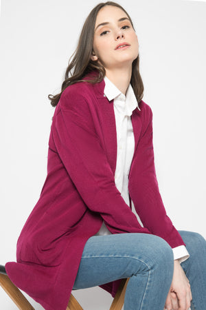Milano Coat Burgundy