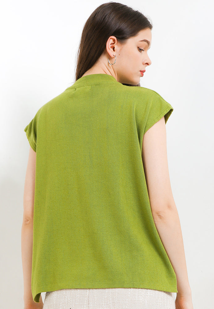 Net Short Sleeve Avocado
