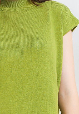Net Short Sleeve Avocado