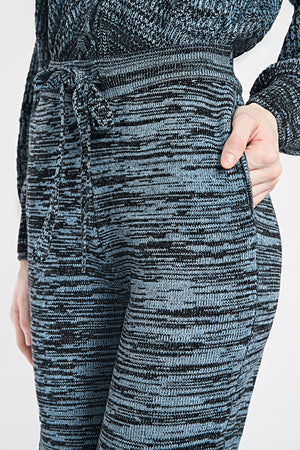 Culotte Black Blue Twisted
