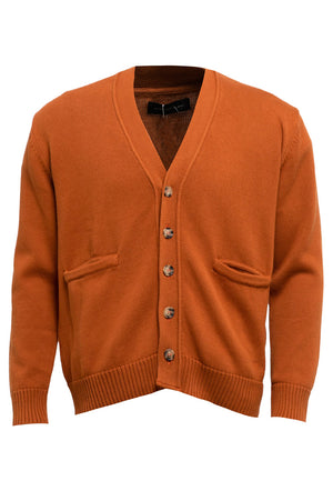 Lyon Cardigan in Brick