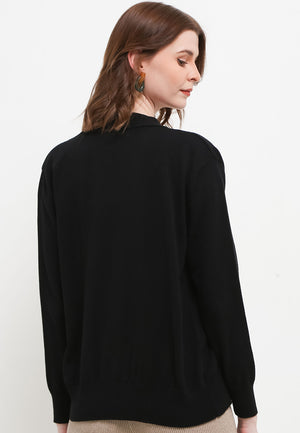 
            
                Load image into Gallery viewer, Eiko Cardigan Black
            
        