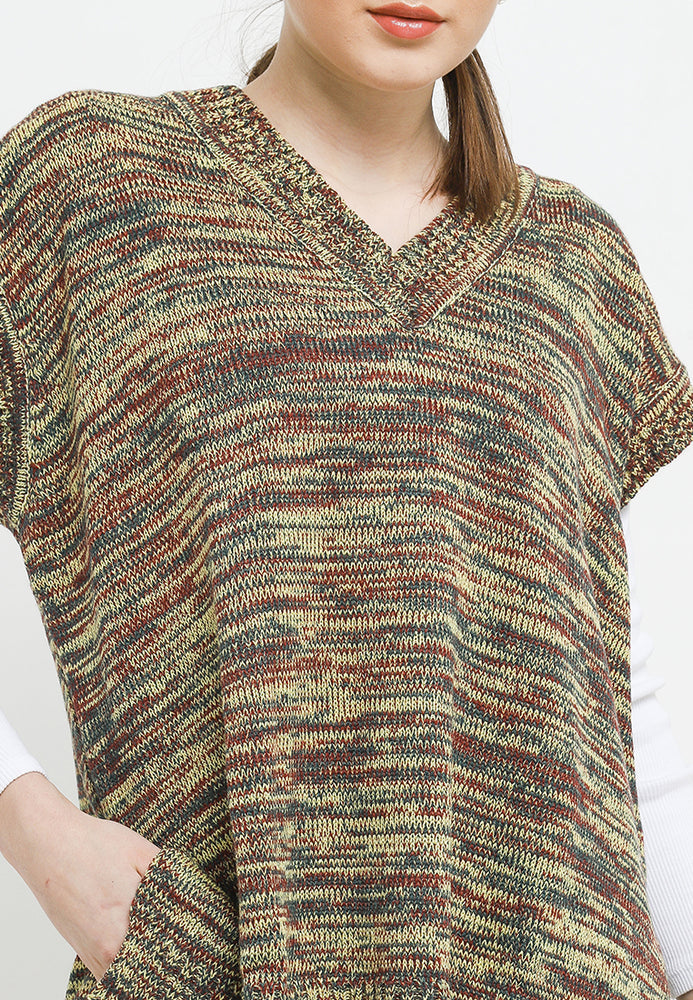 NSB Slit Vest Green Twist