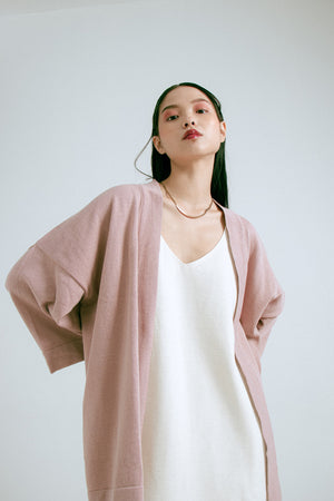 Marina Cardigan Dusty Pink