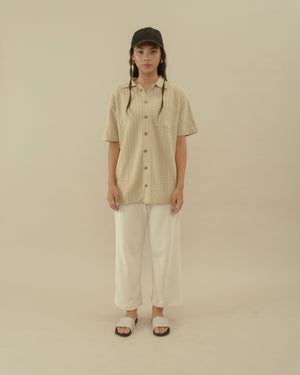 Women Rico Shirt Knit in Cream