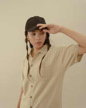 Women Rico Shirt Knit in Cream