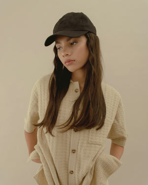 Women Rico Shirt Knit in Cream