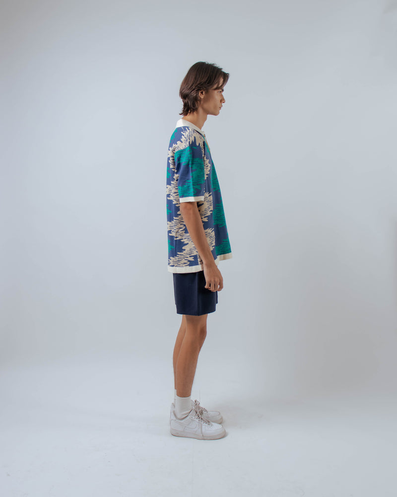 Men Palacio Polo Shirt Denim