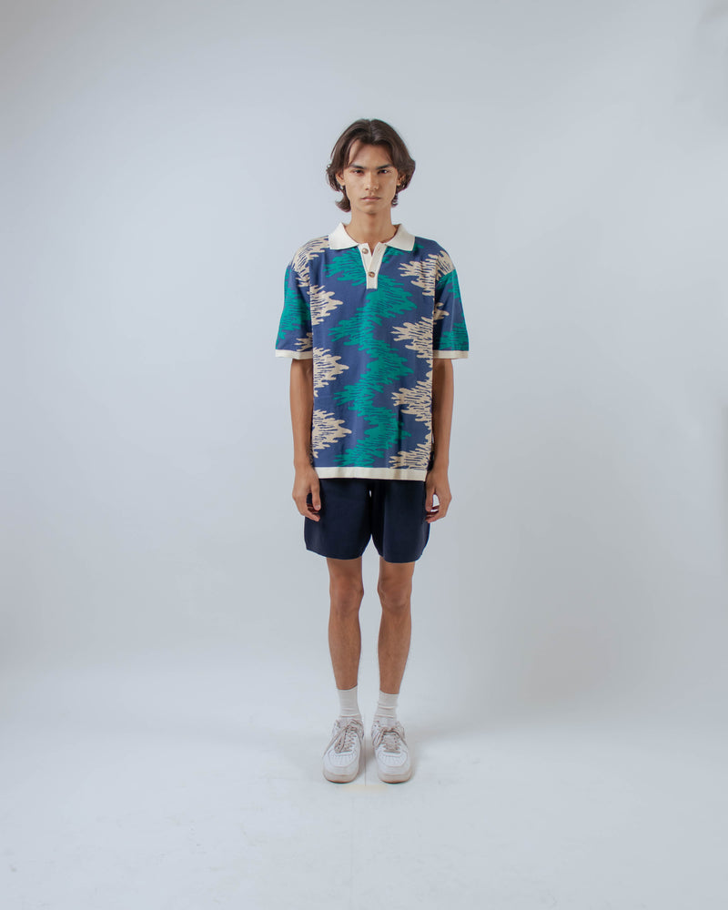 Men Palacio Polo Shirt Denim