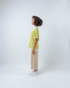 Tulum Polo Shirt Yellow