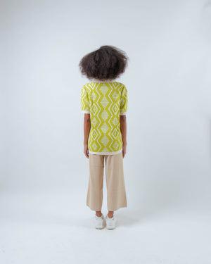 Tulum Polo Shirt Yellow