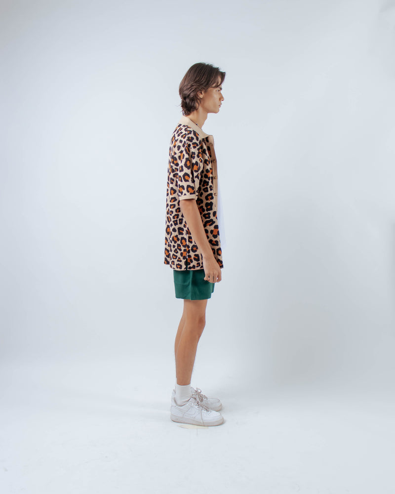 Men Leo Shirt Cream