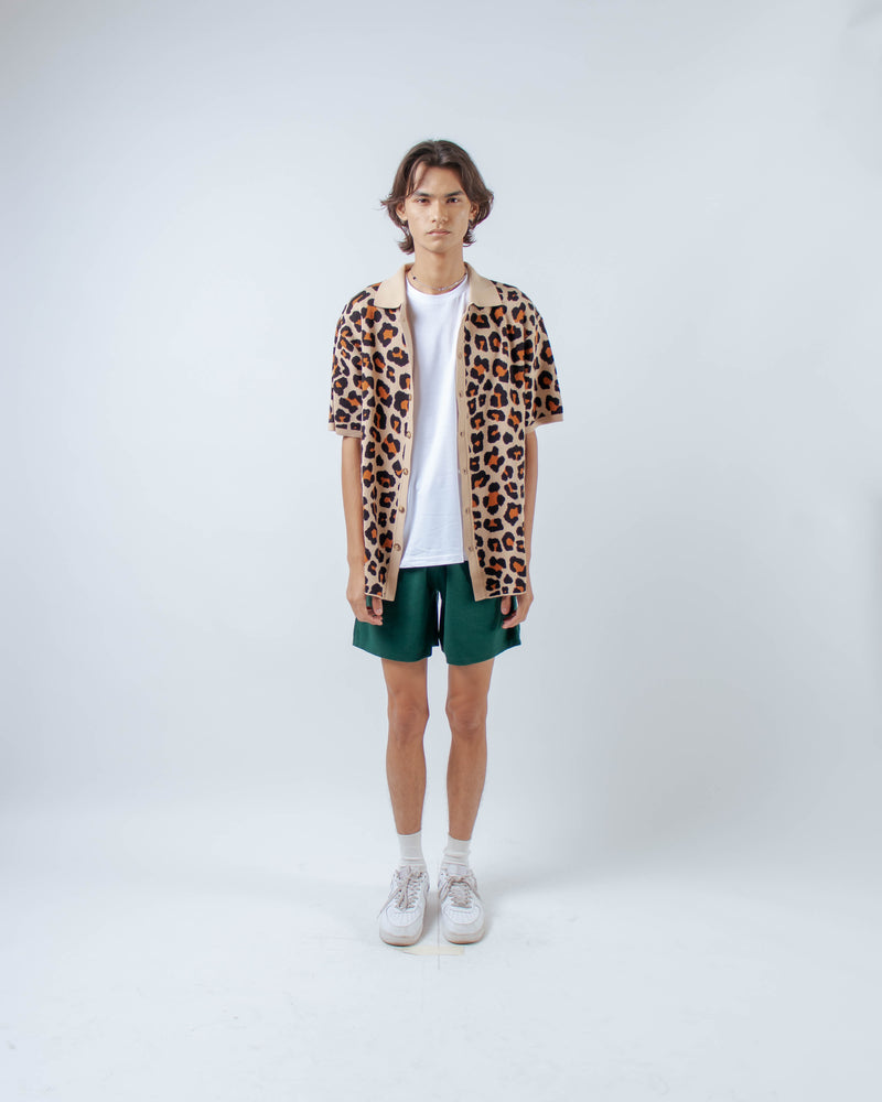 Men Leo Shirt Cream