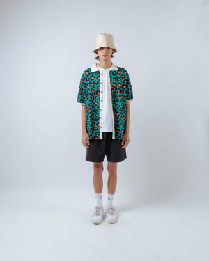 Men Leo Shirt Green