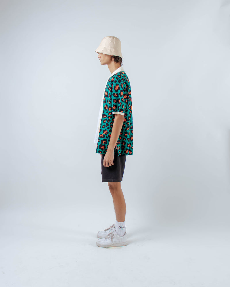 Men Leo Shirt Green