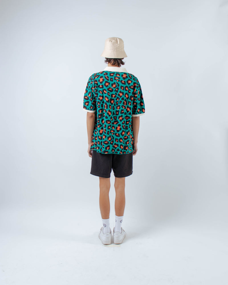 Men Leo Shirt Green