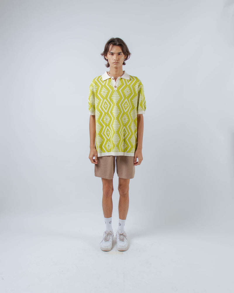 Men Tulum Polo Shirt Yellow