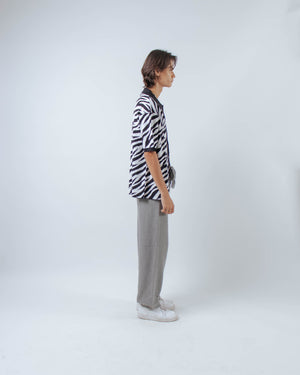 
            
                Load image into Gallery viewer, Men Zebra Shirt Black
            
        