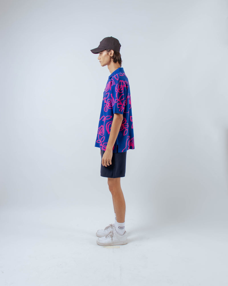 Men Artes Shirt Blue