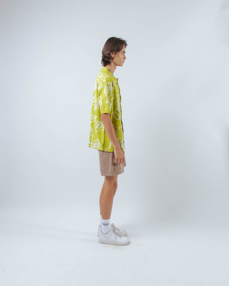 Men Artes Shirt Yellow