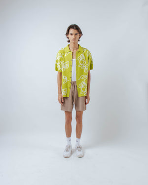 Men Artes Shirt Yellow