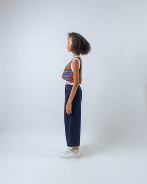 Zebra Vest Denim