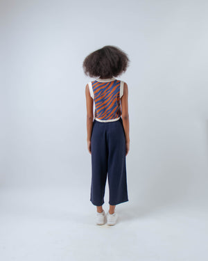 Zebra Vest Denim