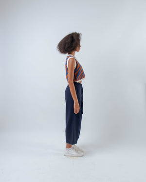 Zebra Vest Denim