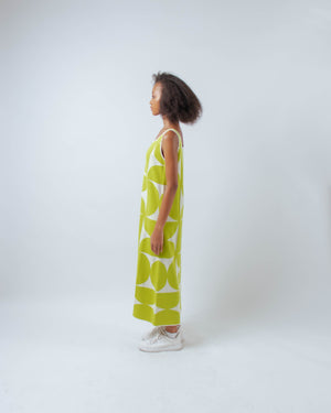 Geo Dress Yellow