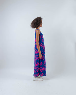 Artes Dress Blue