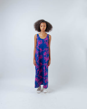 Artes Dress Blue
