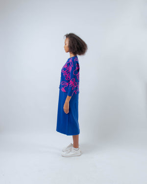 Artes Cardigan Blue