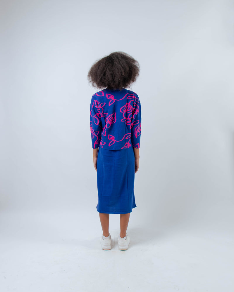 Artes Cardigan Blue