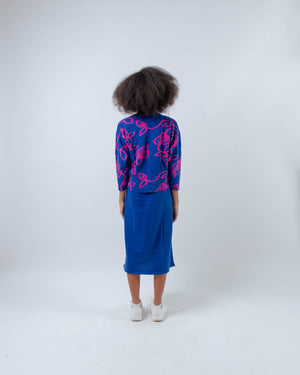 Artes Cardigan Blue